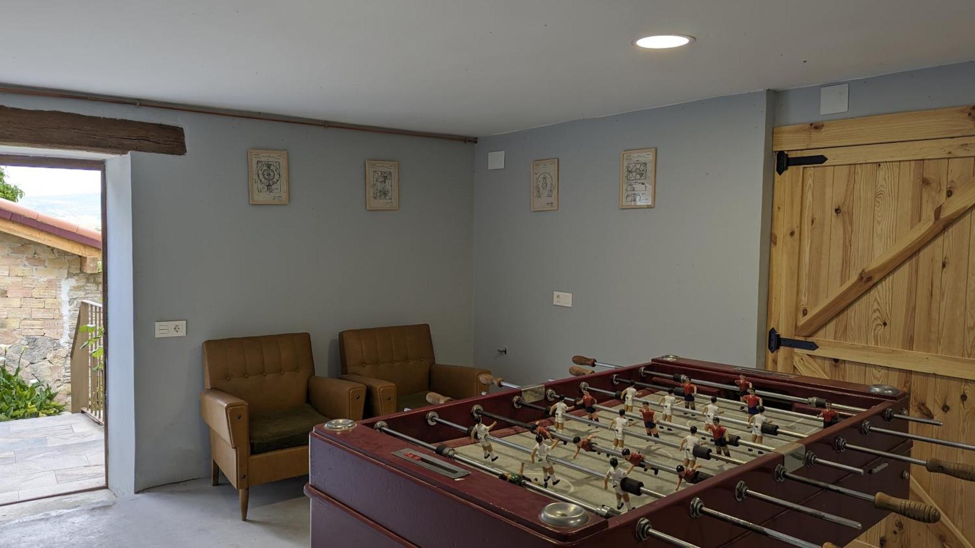 Casa Albaitar Con Piscina Y Sala De Juegos Azcona Exteriör bild