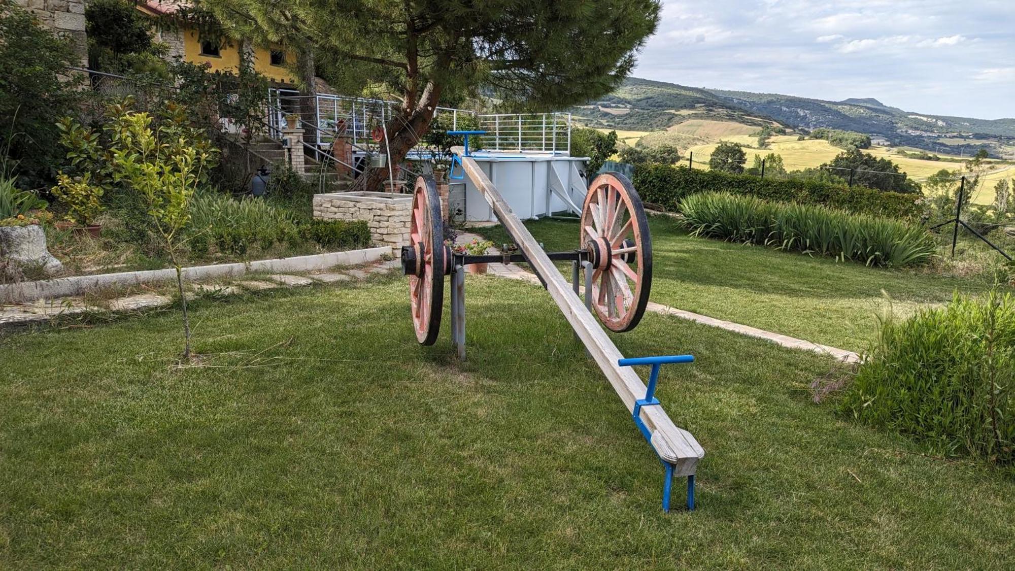 Casa Albaitar Con Piscina Y Sala De Juegos Azcona Exteriör bild